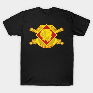 45th Artillery Brigade w Brranch T-Shirt